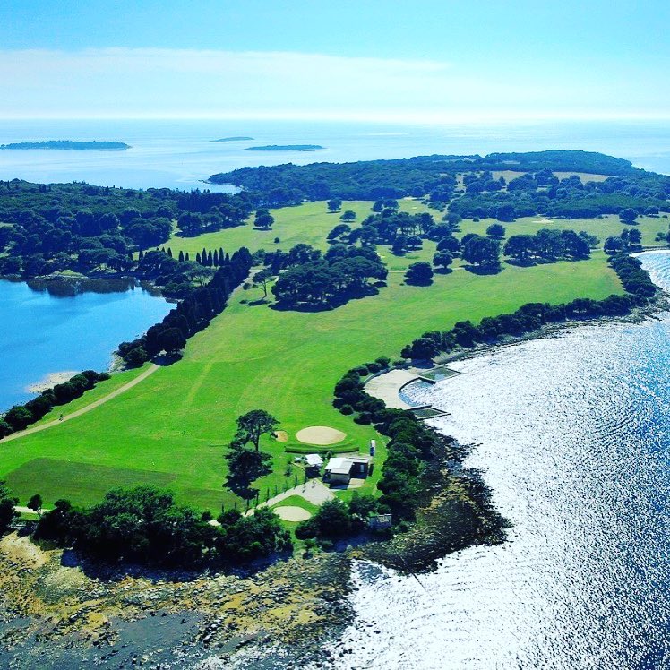 best croatian islands brijuni golf course