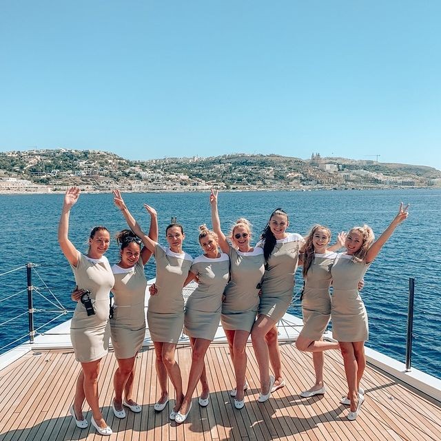 crew life on a yacht charter