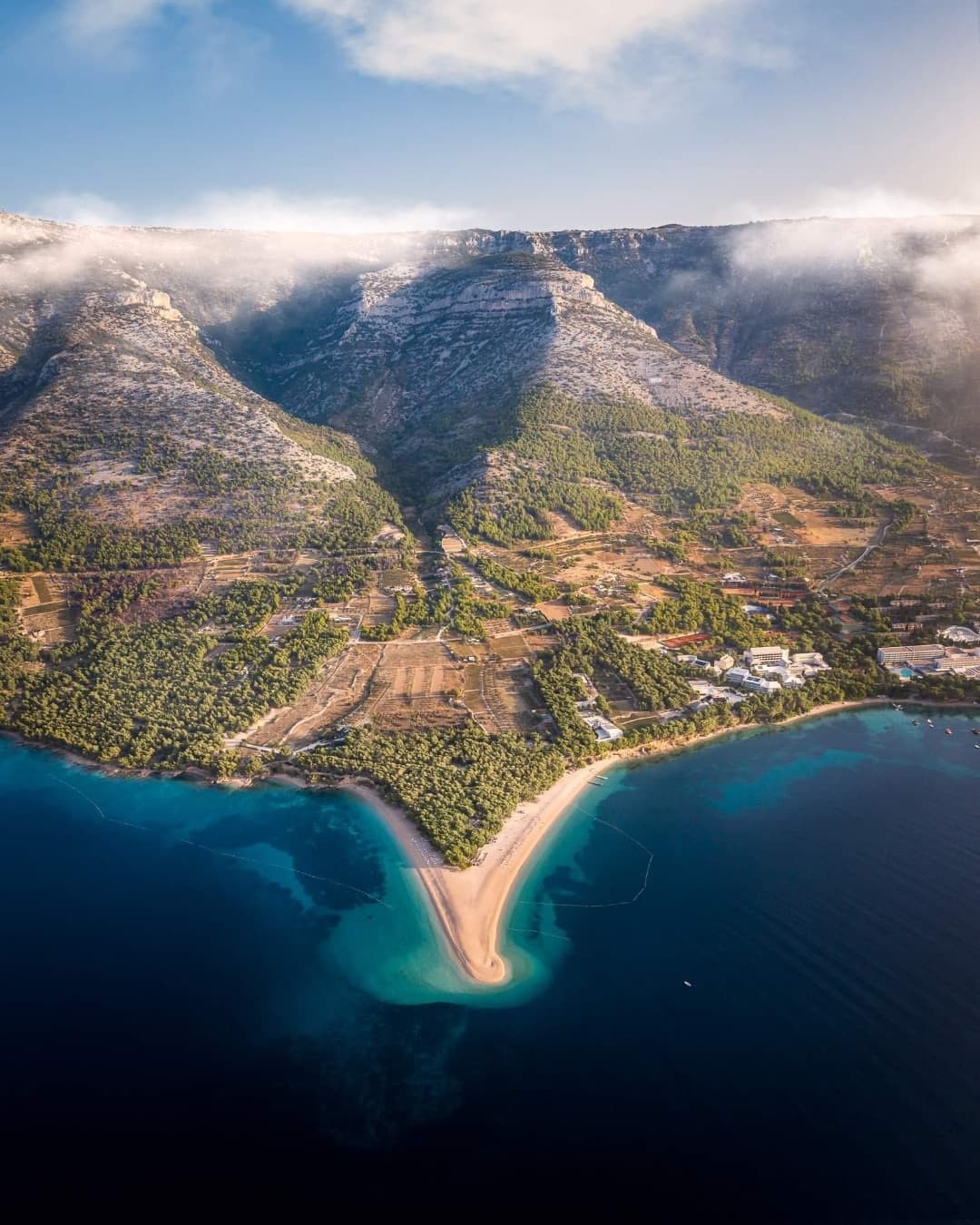 Yacht Charter in Brač hinterlands and bol golden horn beach zlatni rat