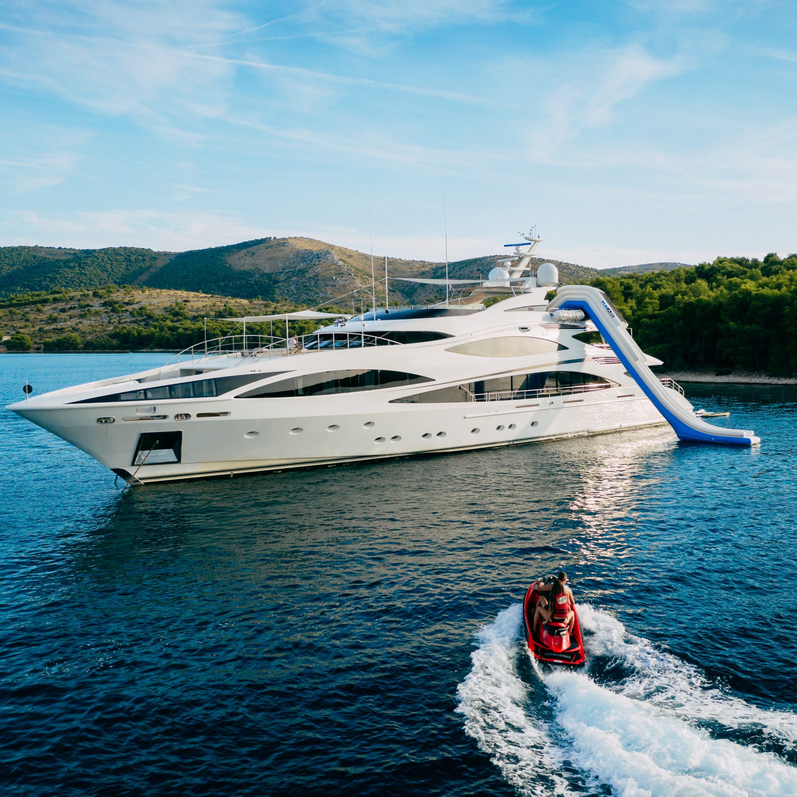 Yacht Charter in Zadar Africa yacht and jet ski in Kornati