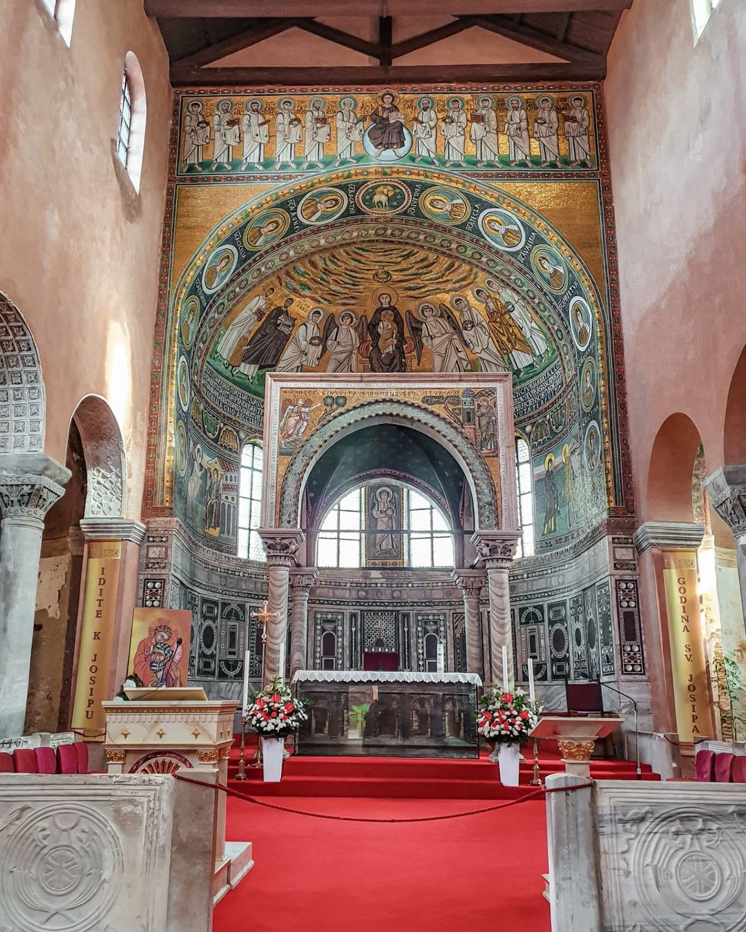 Yacht charter in Poreč euphrasian basilica in poreč