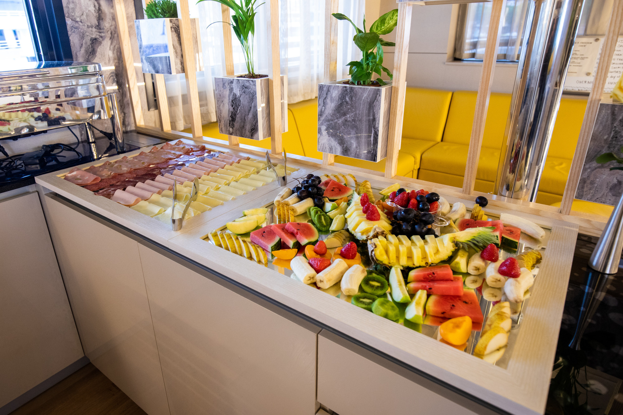 Freedom yacht charter food selection