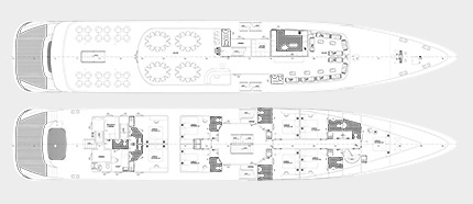 alfa mario yacht charter layout