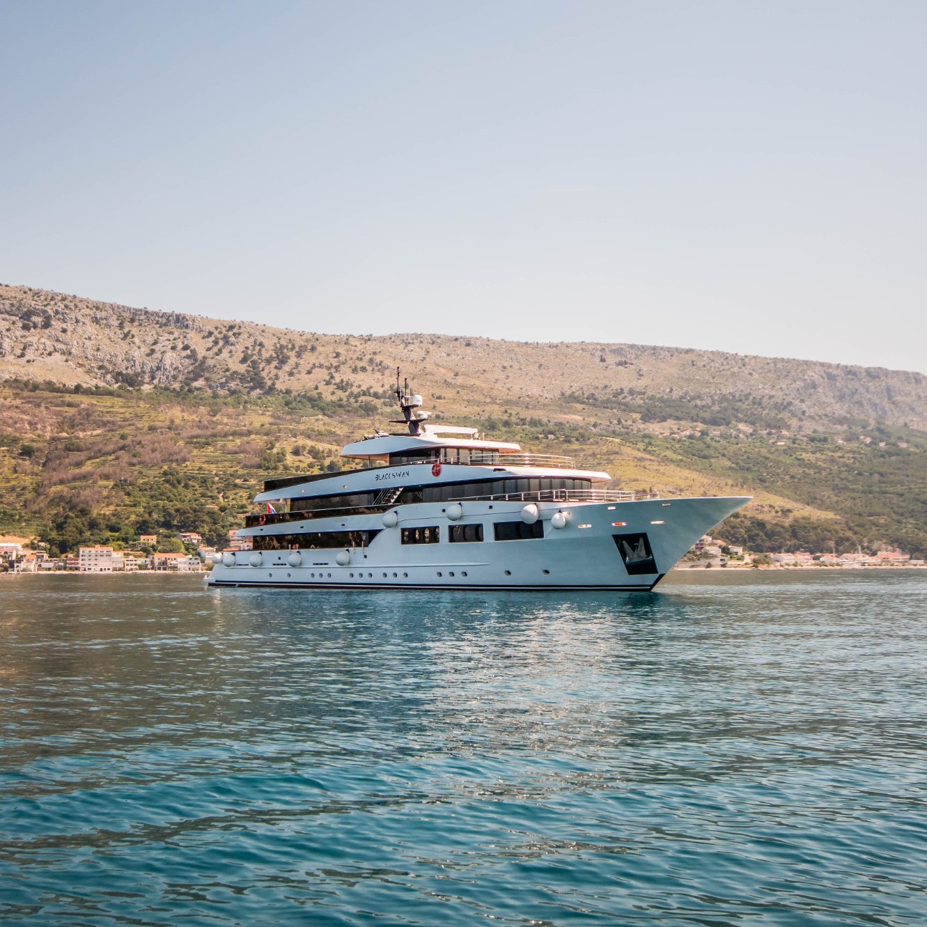 black swan yacht croatia