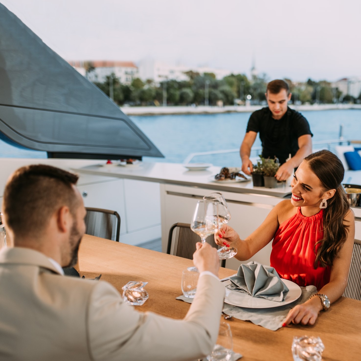 romantic yacht charter romantic dinner on a yacht