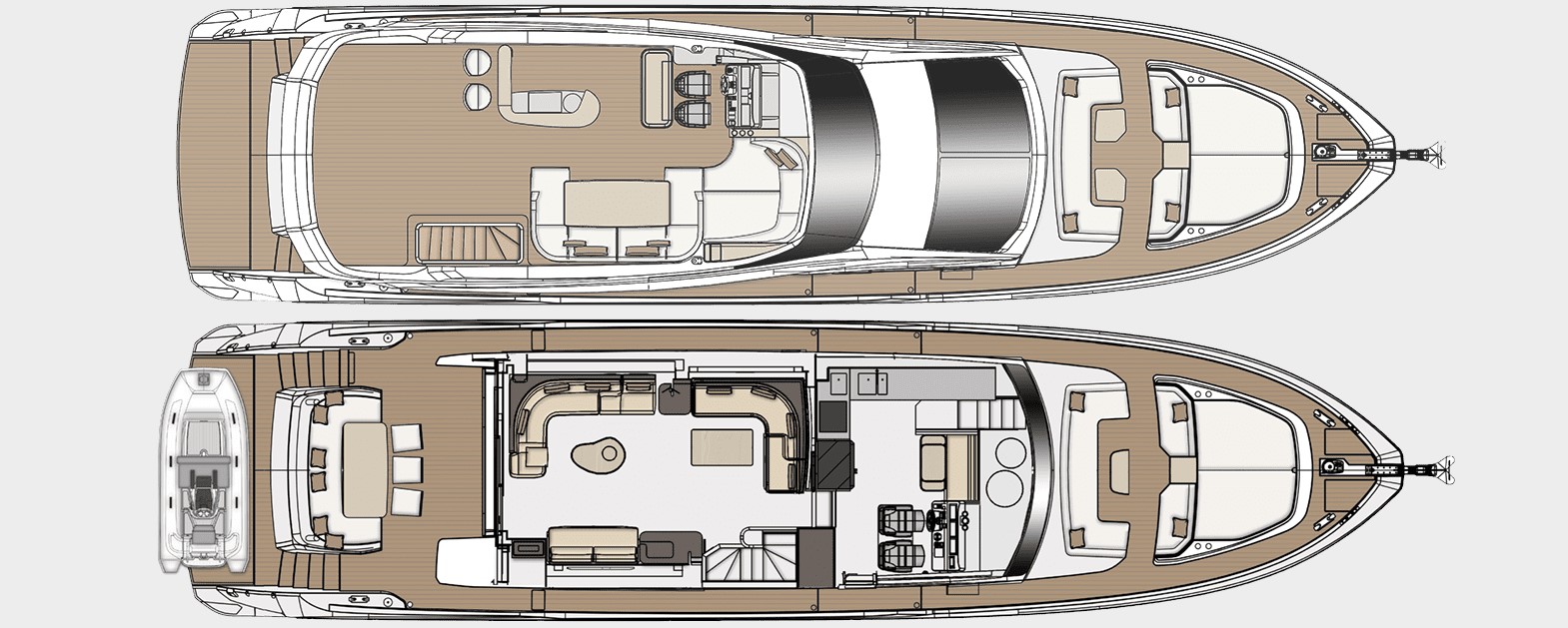 omr group yacht charter layout