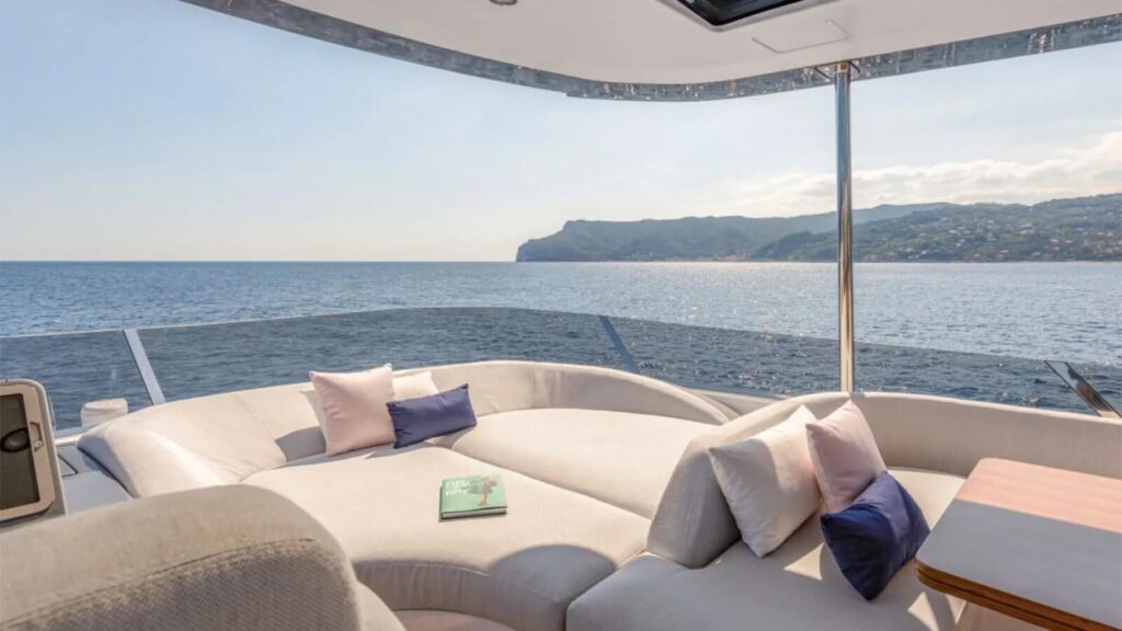 omr group yacht charter sunbathing area