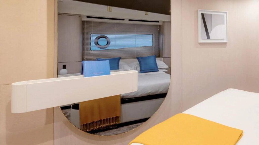 omr group yacht charter vip stateroom view