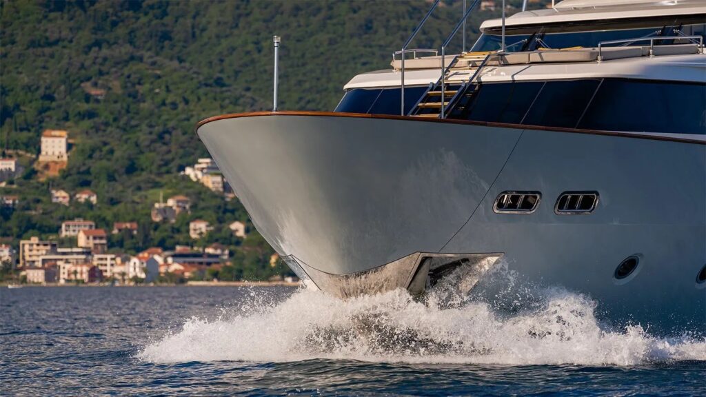 valentina ii yacht charter bow view