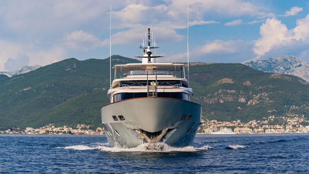 valentina ii yacht charter front view