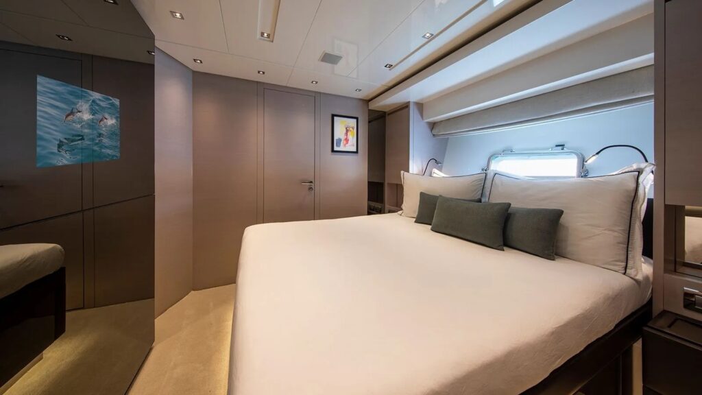 balance yacht charter vip stateroom