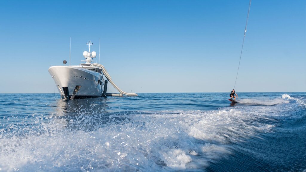 spirit yacht charter wakeboard