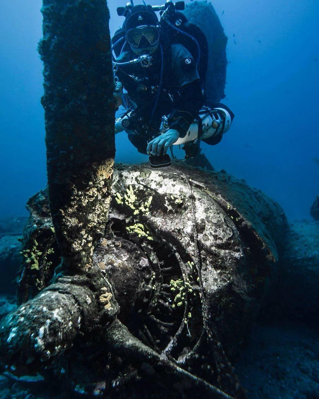 Propeller of the B24 Liberator near Vis