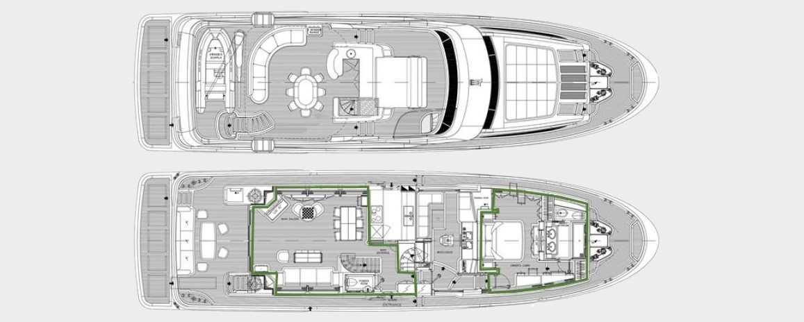 rebecca v yacht charter layout