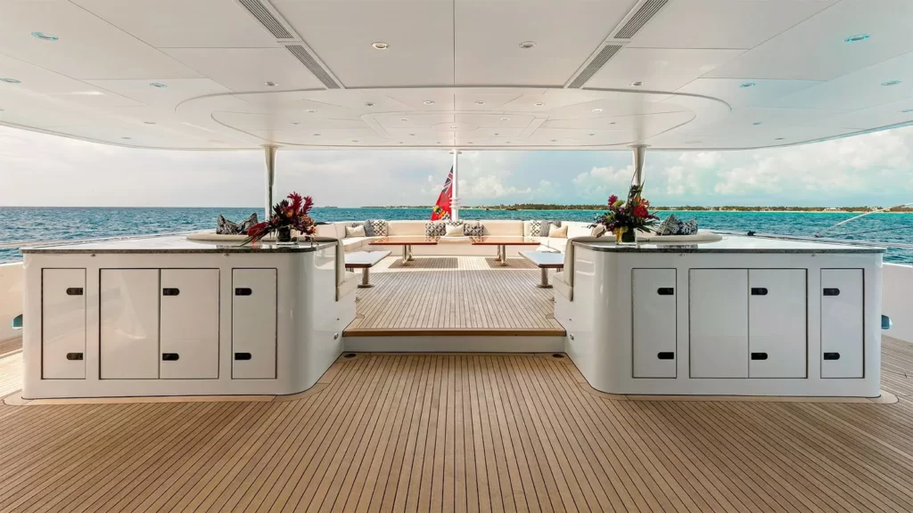 loon yacht charter main deck aft