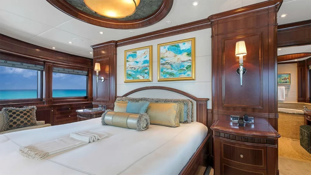 loon yacht charter vip stateroom view