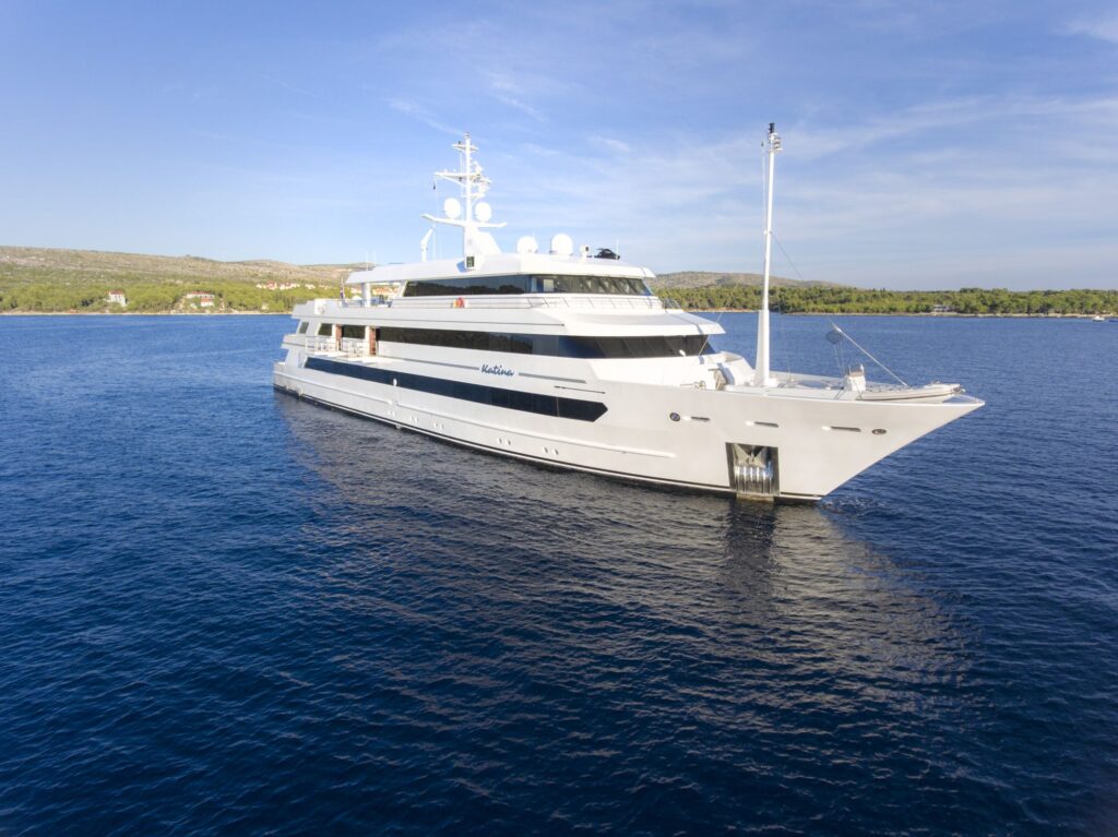 katina yacht charter cruising