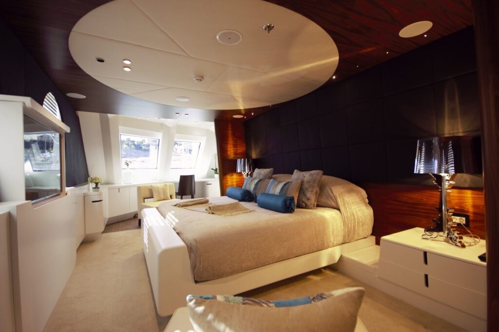 katina yacht charter vip cabin