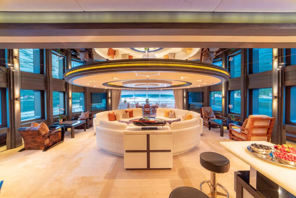trident yacht charter sky lounge