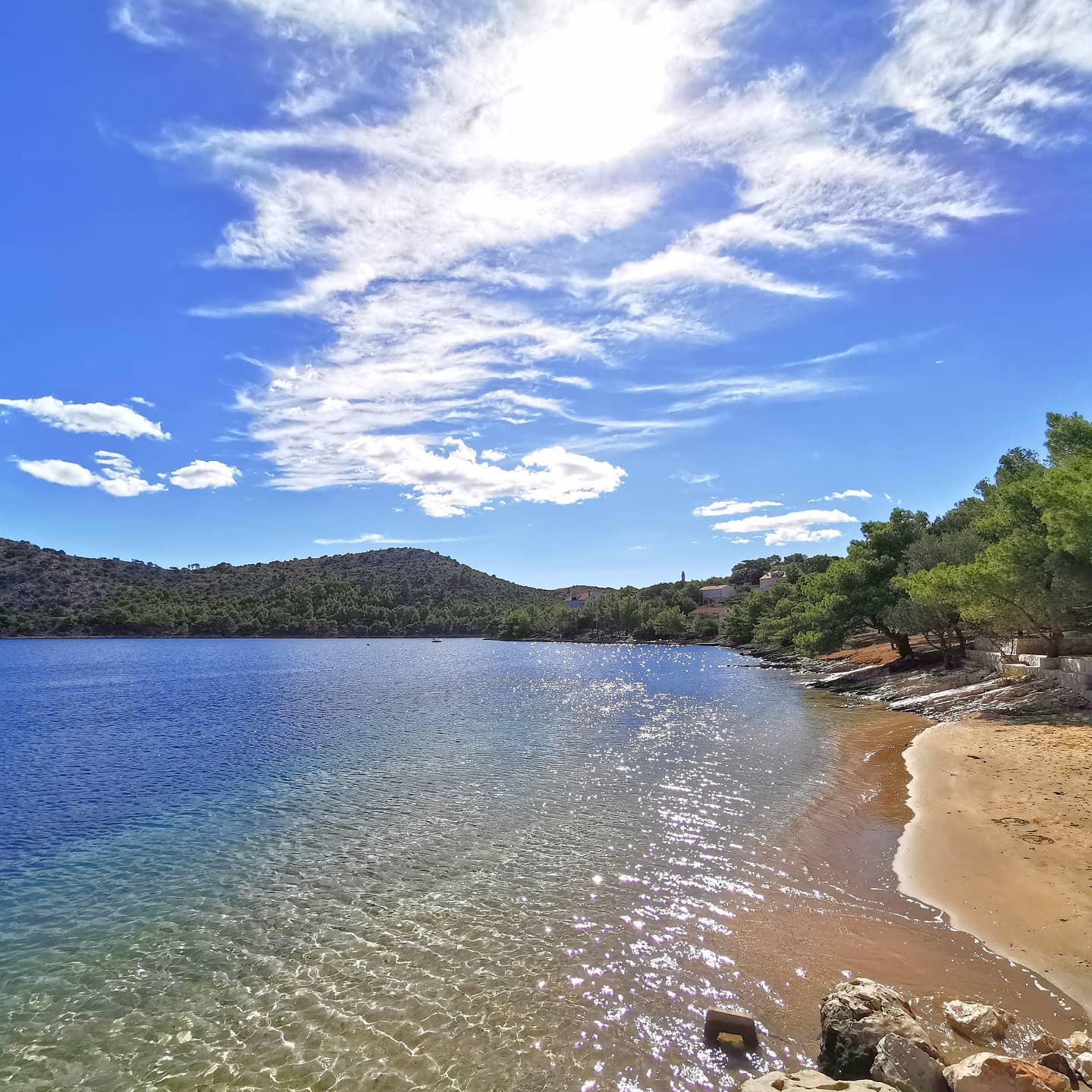 Skrivena Luka beach earned its "hidden" title without competition