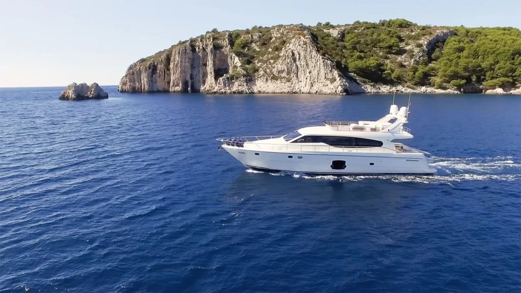 amy yacht charter cruising in croatia