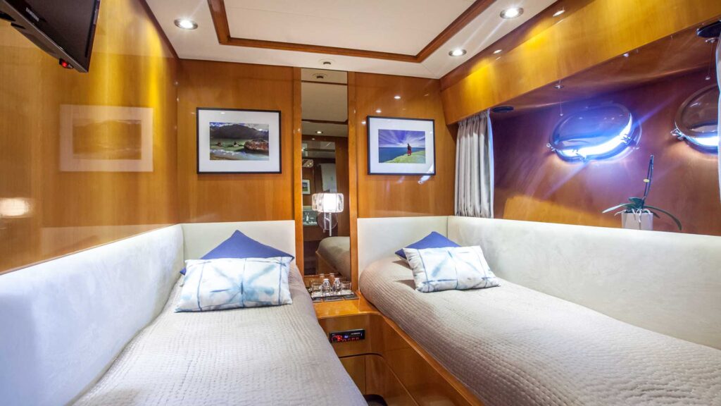 solal yacht charter second twin cabin