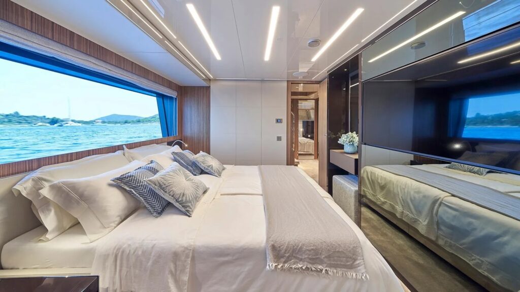 Nikita Yacht Charter double cabin port side