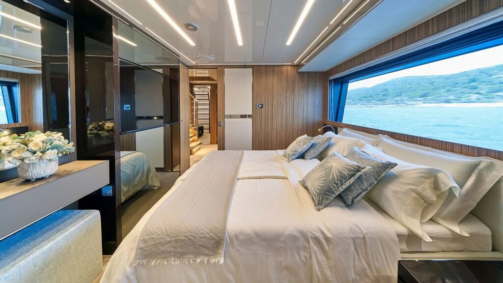 Nikita Yacht Charter double cabin starboard side side