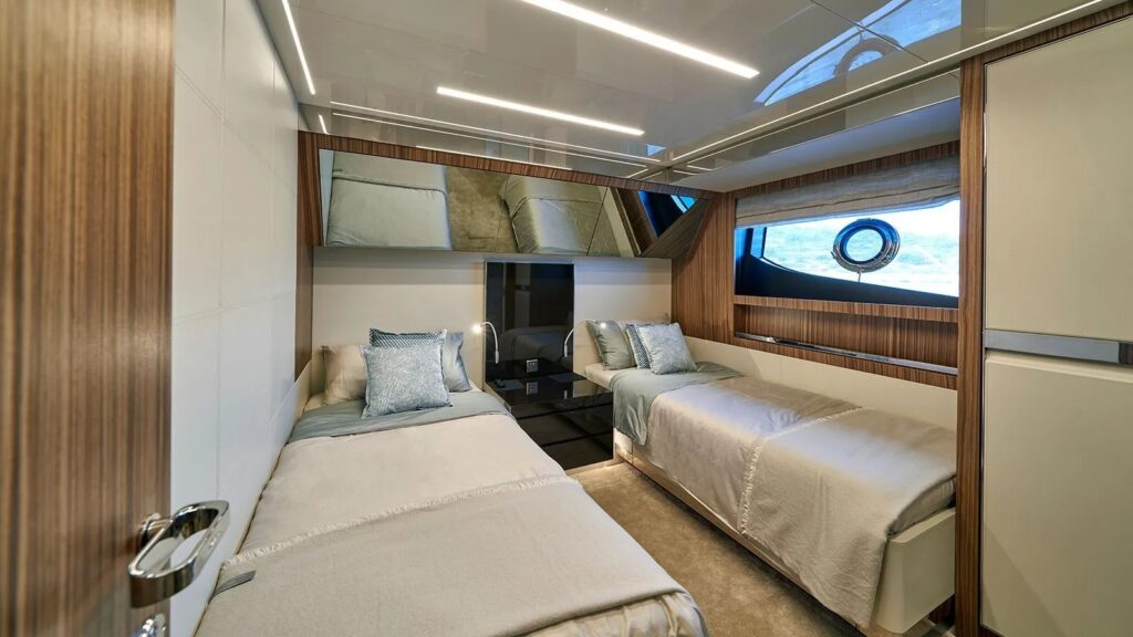 Nikita Yacht Charter twin cabin