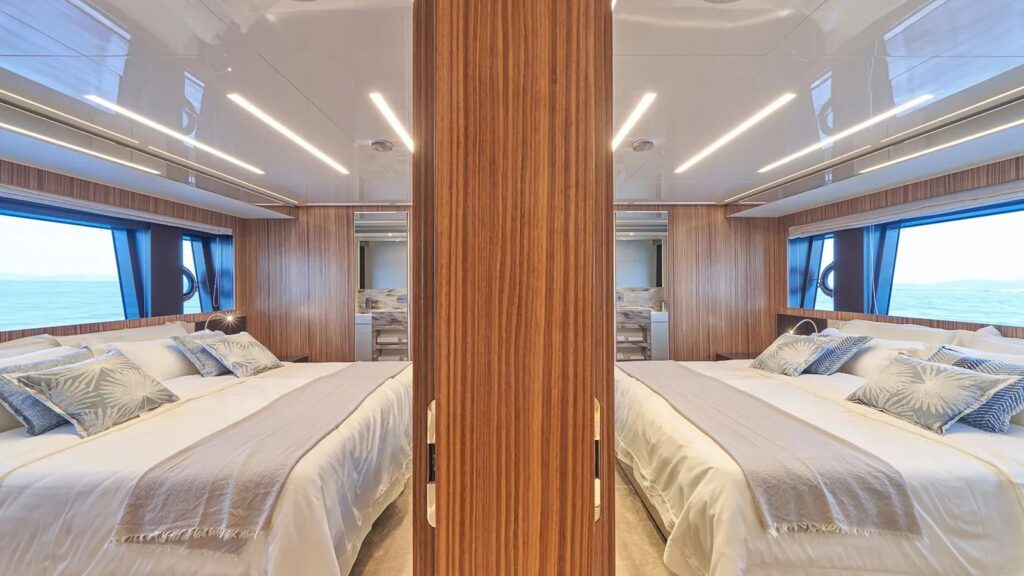 Nikita Yacht Charter two double cabins