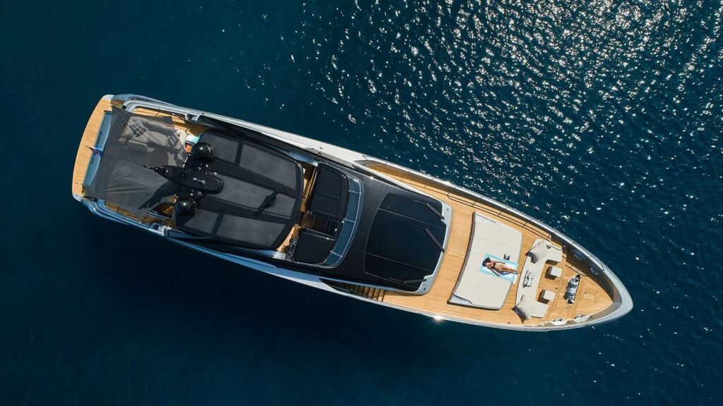 Nikita Yacht Charter view from above