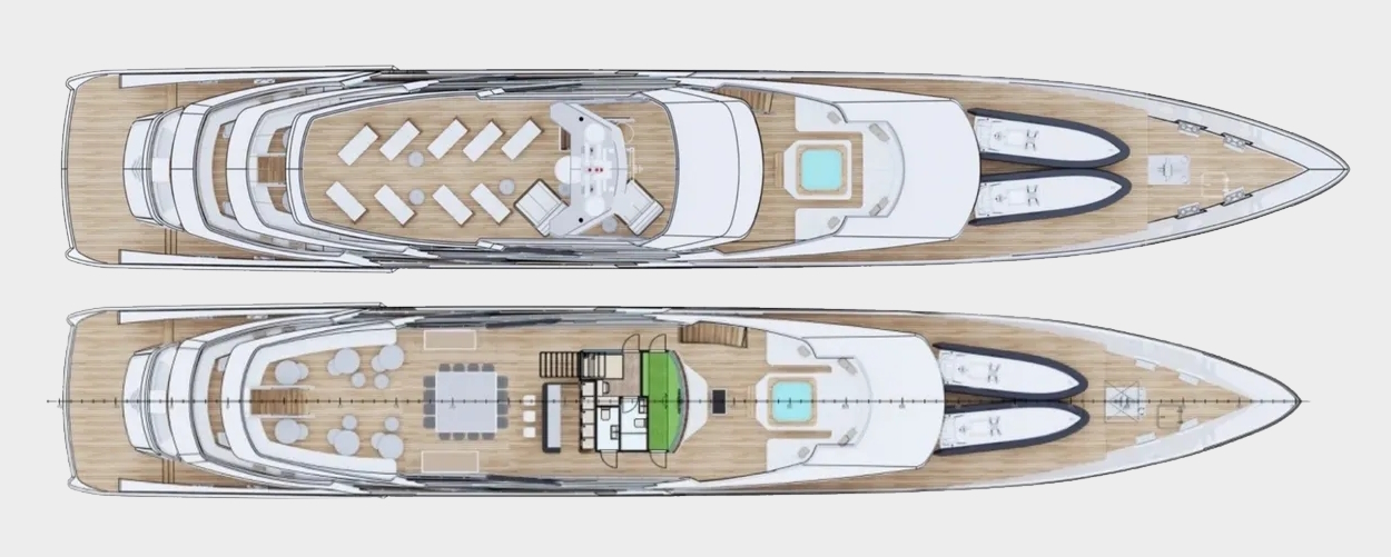 argo yacht charter layout