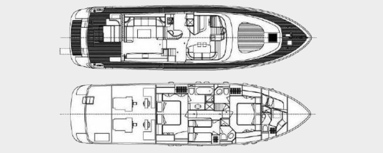 jantar yacht charter layout