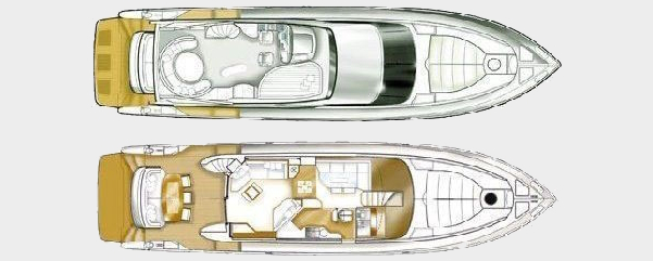 discovery yacht charter layout