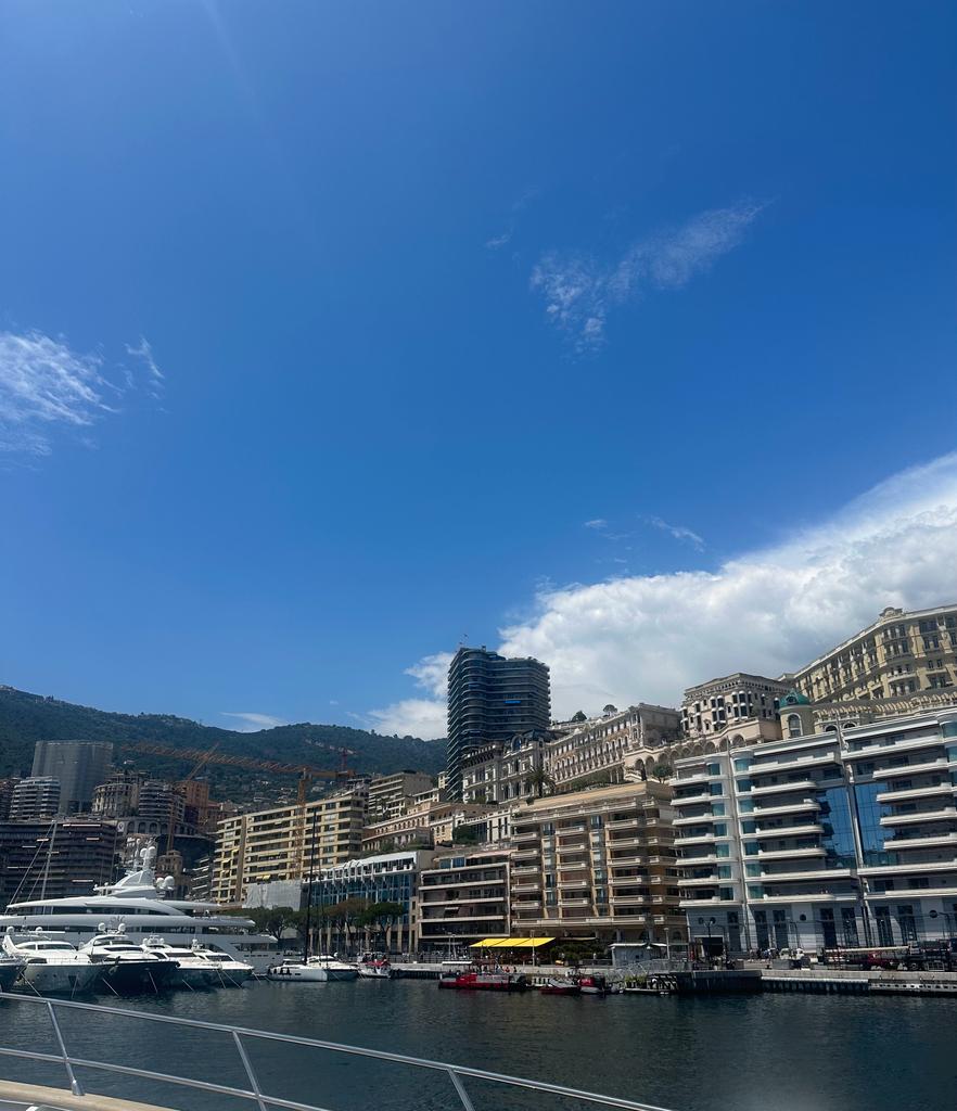 Monaco marina as seen from the docks