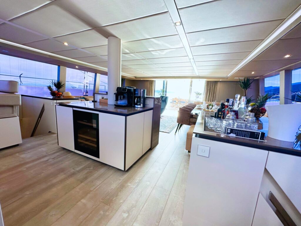 nala one catamaran yacht bar & appliances