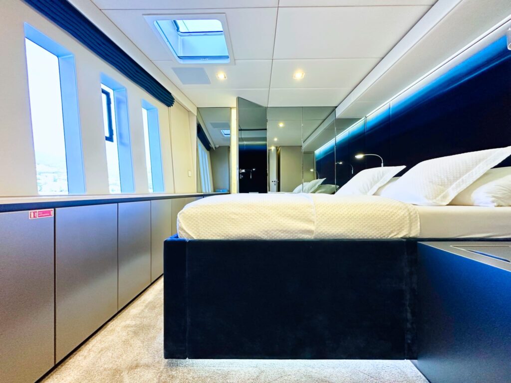 nala one catamaran yacht double cabin view
