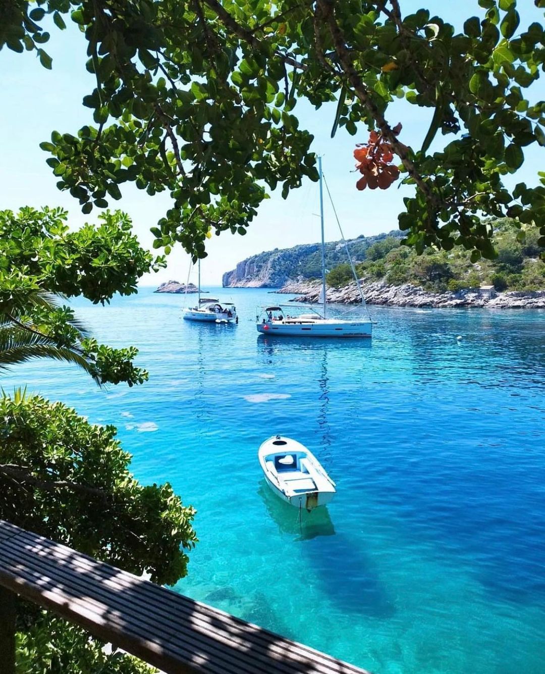 Šolta island, beautiful bay