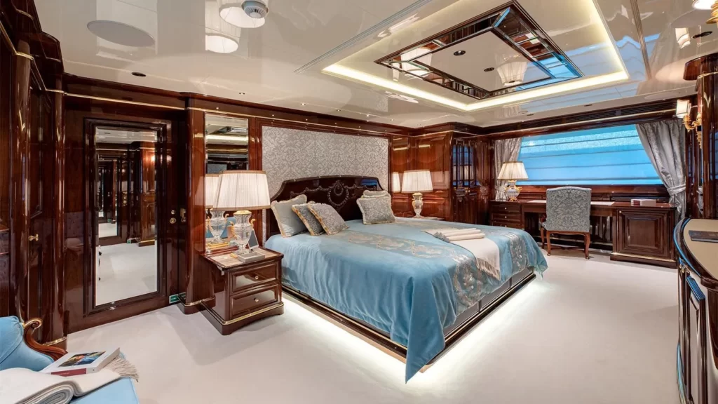 lady lena yacht charter master suite