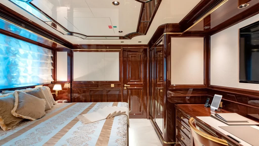 lady lena yacht charter vip stateroom view