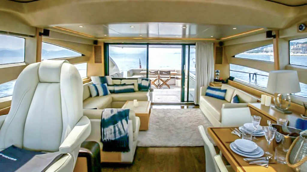 gitana ii yacht charter salon