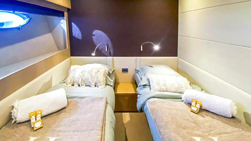 gitana ii yacht charter twin cabin