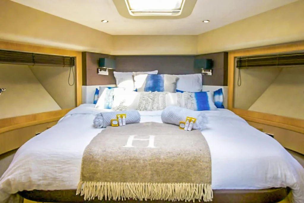 gitana ii yacht charter vip cabin