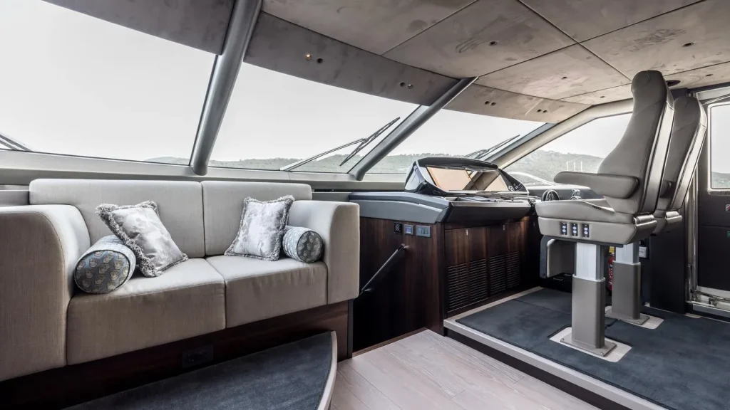 exit yacht charter front interior