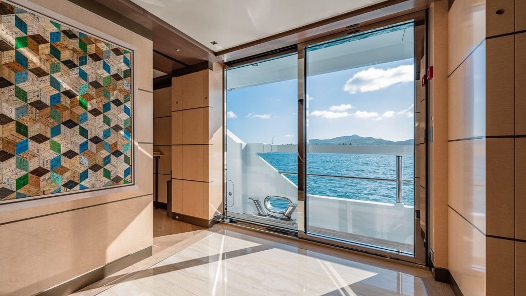 moskito yacht charter floor to ceiling windows