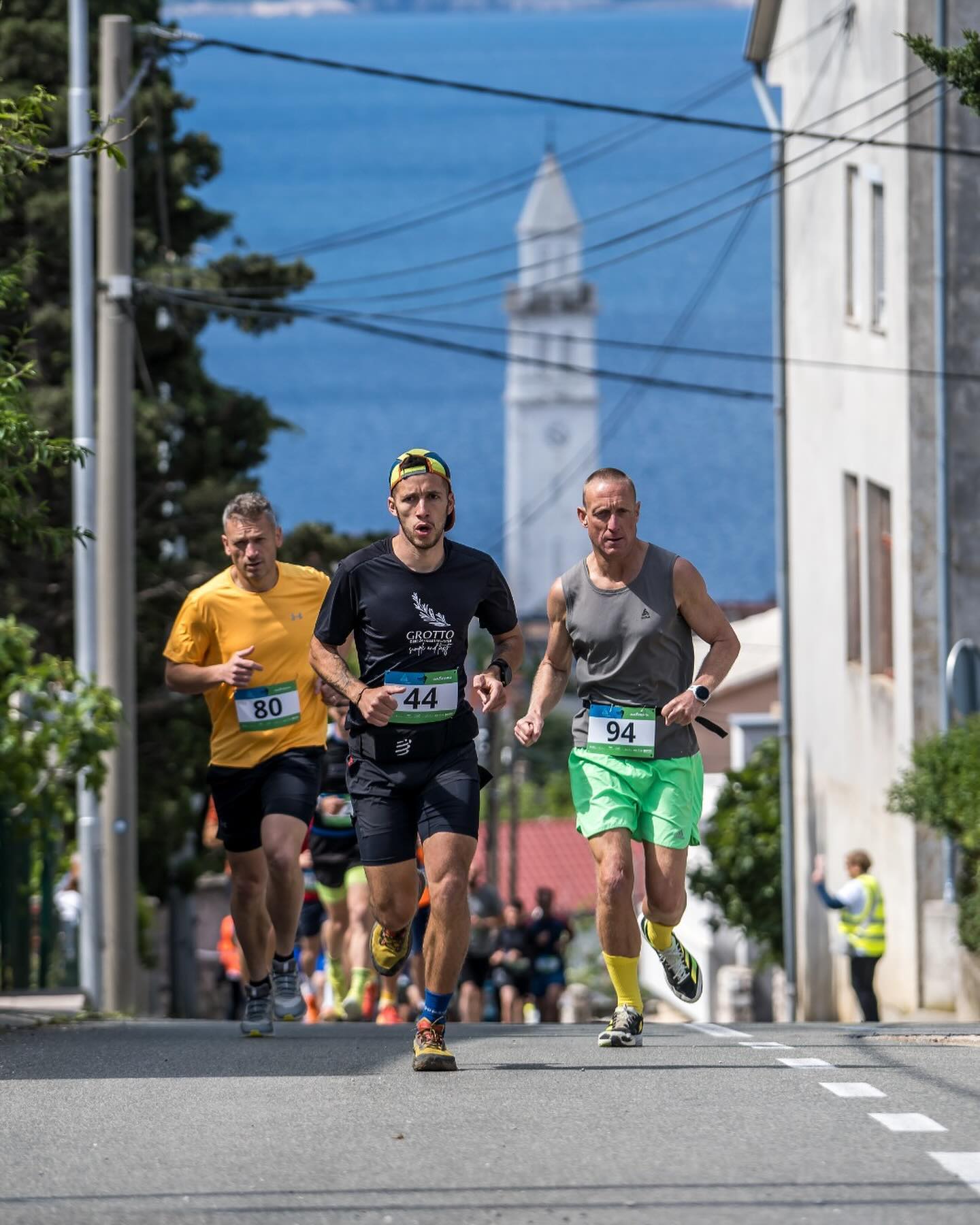 Running in Croatia on a charter holiday ()