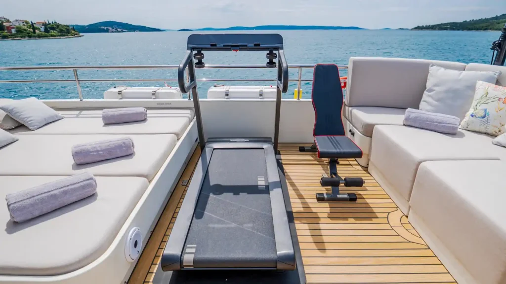 dream yacht charter excercise equipment