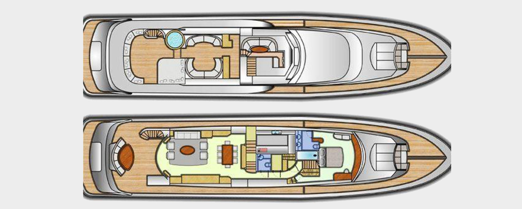 dream yacht charter layout