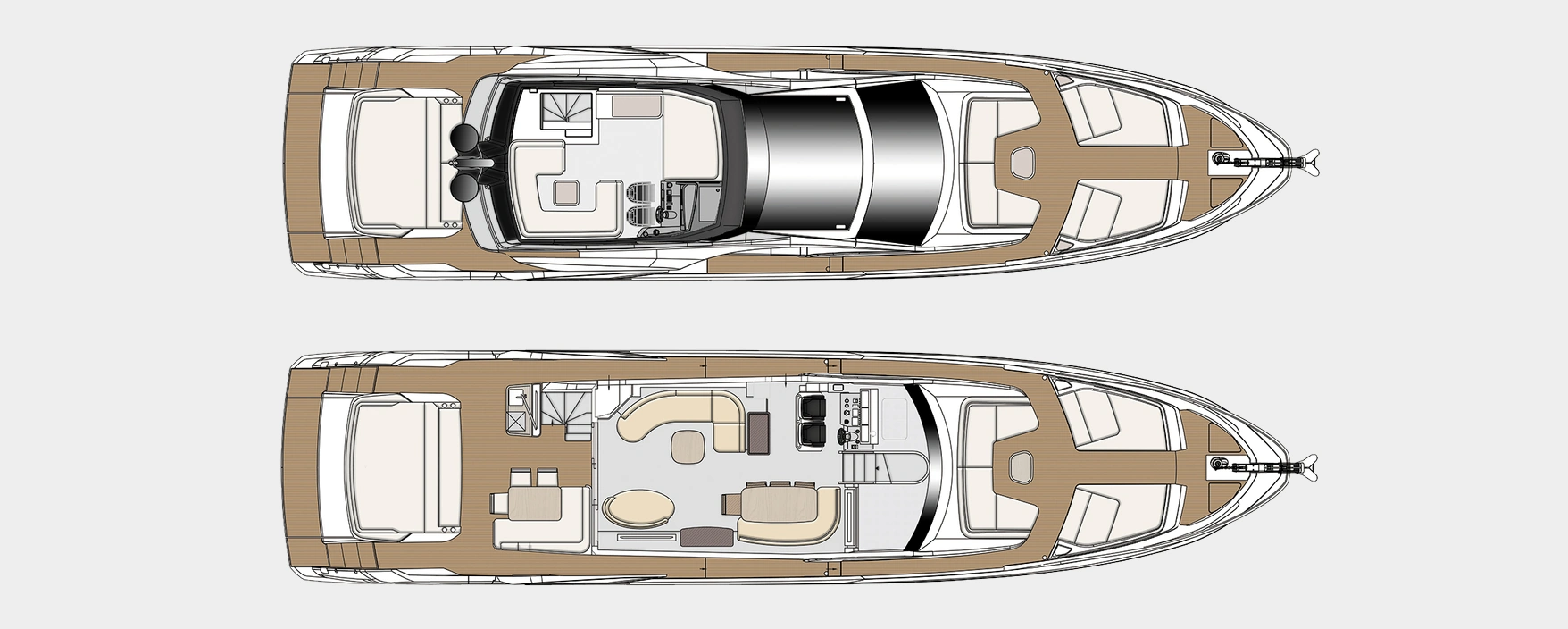 myne yacht charter layout