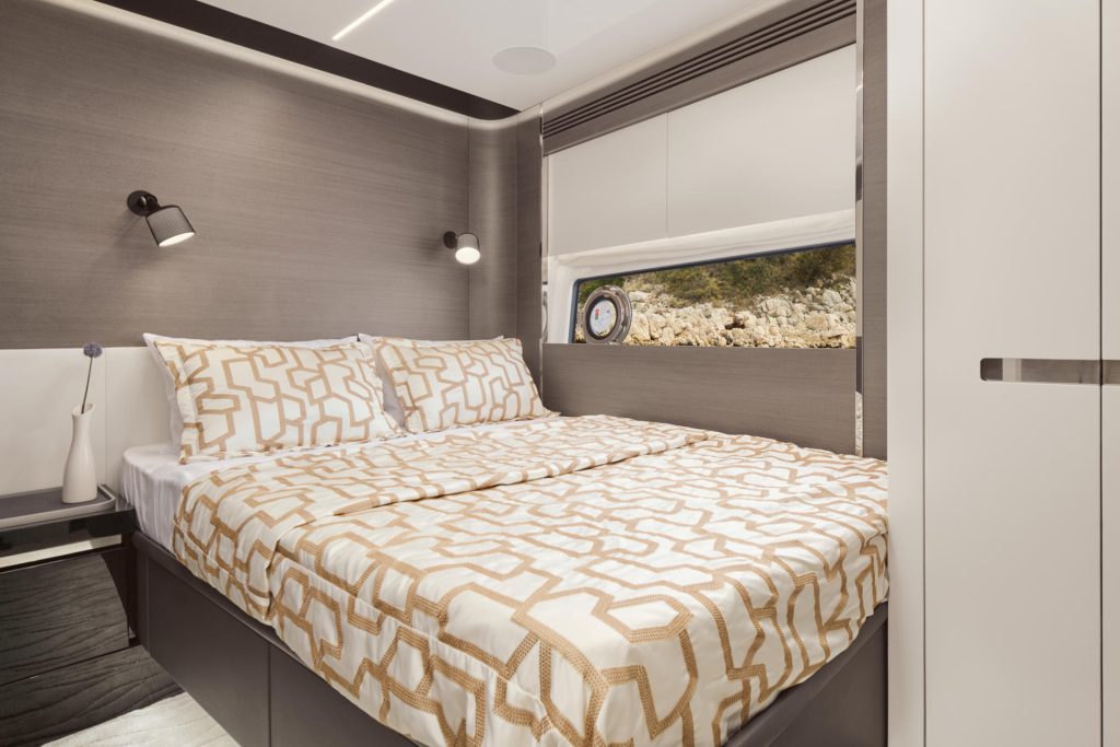 myne yacht charter convertible twin cabin